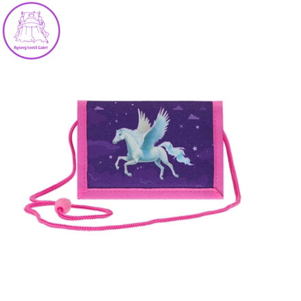 Dětská peněženka se šňůrkou - Pegasus