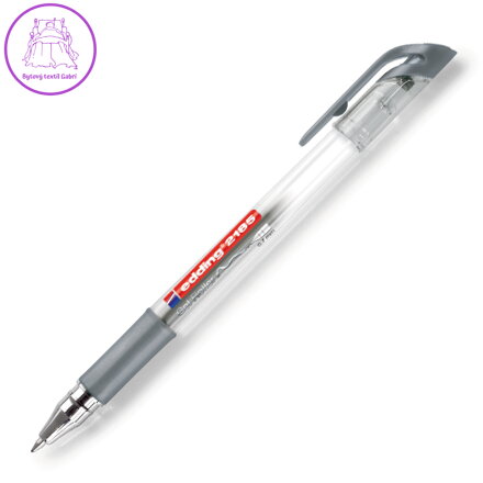 Gélový roller Edding 2185 metalický strieborný