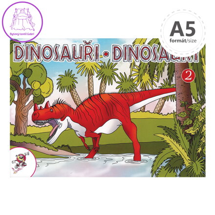 Omalovánka A5 - Dinosauři