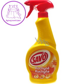Savo Kuchyňa tekutý čistič na mastnú špinu rozprašovač 500 ml
