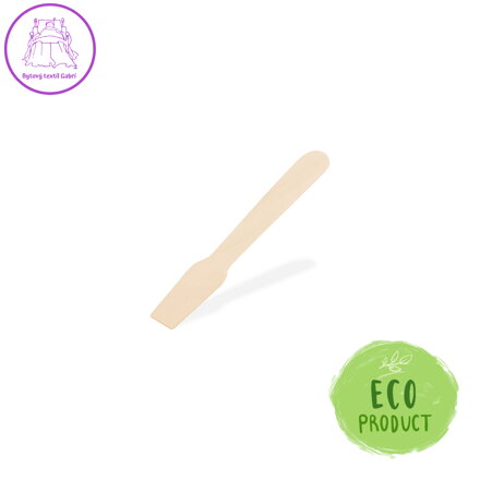 Zmrzlinová lyžička drevená 9,5cm [500 ks]