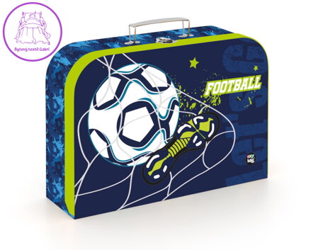 Kufřík lamino 34 cm fotbal