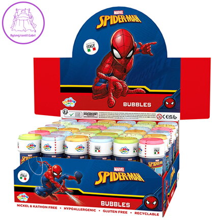 Bublifuk DULCOP 60 ml, Spider-man