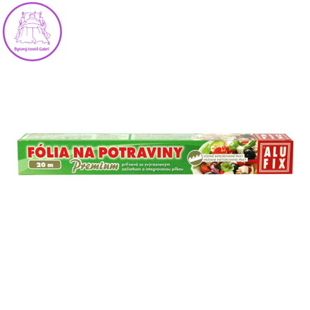 Fólie na potraviny 20m s pilkou Alufix PREMIUM