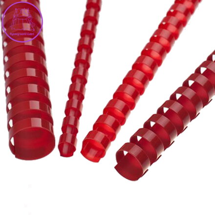 Hřebeny plastové 16 mm červené