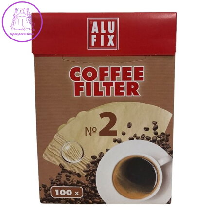 Filtry na kávu velikost 2 (100 ks) nebělené