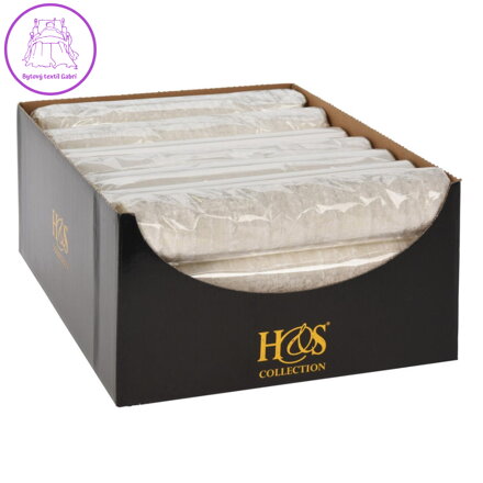 Dekorační organza 28x150 cm - bílá (3 vzory)