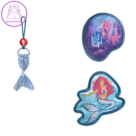 Doplňkový set obrázků MAGIC MAGS Mermaid Lola k aktovkám GRADE, SPACE, CLOUD, KID