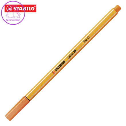 Liner STABILO point 88 světlo oranžový