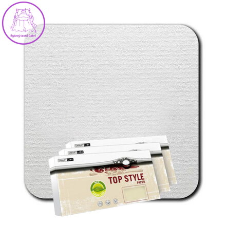 Obálka DL Top Style Laid Kuvert 110x220 s krycou páskou 120g /neutrál biela/ 20ks