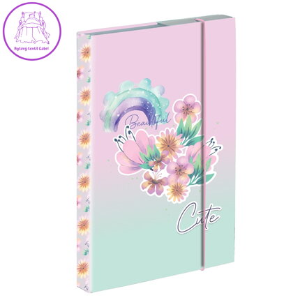Box na sešity A4 Flowers