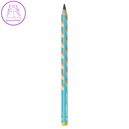 Tužka grafitová STABILO EASYgraph pro leváky - světle modrá