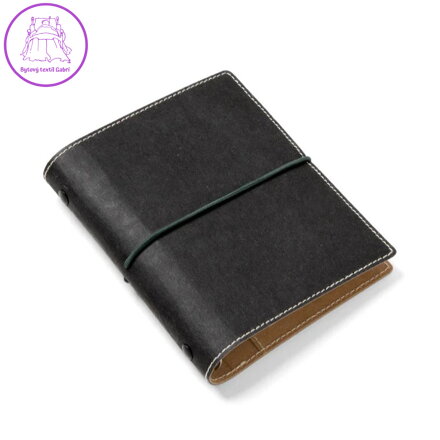Diář Filofax Eco Essential - Dark Ebony, kapesní