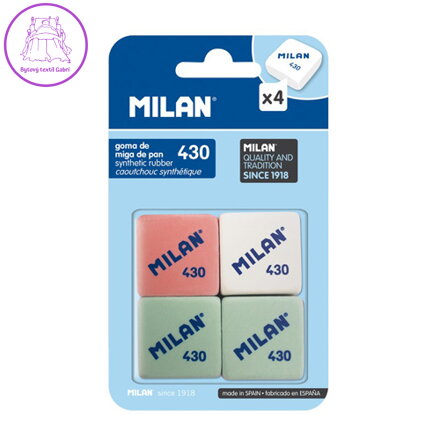 Náhradní gumy MILAN 430, sada 4 ks