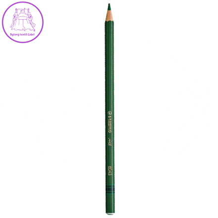 Barevná tužka, šestihranná, na každý povrch, STABILO "All", zelená