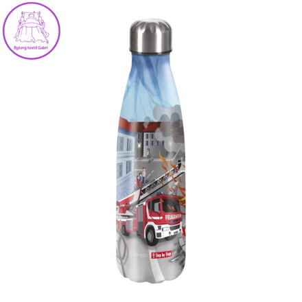 Izolovaná fľaška na nápoj z nerezovej ocele 0,5 l, Fire Engine Brandon