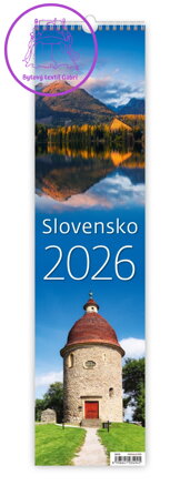 Nástěnný kalendář 2026 Slovensko - kravata
