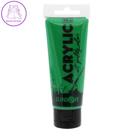 Akrylová barva JUNIOR 75 ml - zelená/green