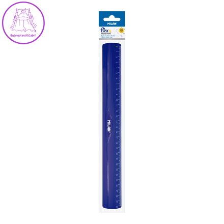 Pravítko MILAN "FLEX" ohebné 30 cm, modré