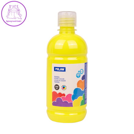 Barva temperová 500ml citrónová žlutá