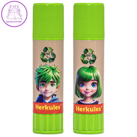 Lepicí tyčinka Herkules 15g Recyklovatelná (mix /cena 1ks)