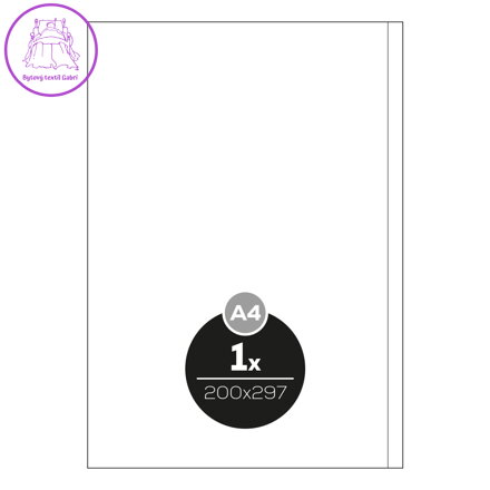 Etikety Top Stick A4/100 ks, 200x297 mm - 1 etiketa, biela