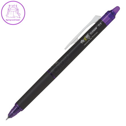 Pero Roller PILOT FriXion Point Cliker 0,5 mm synergický hrot - barva fialová