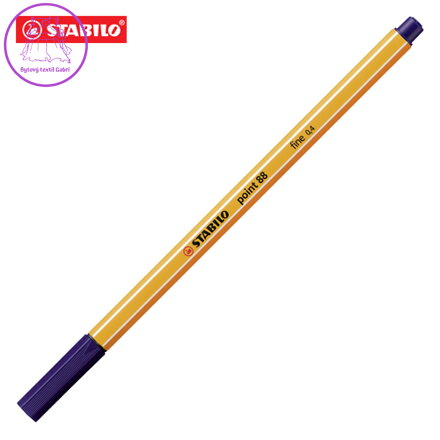 Liner STABILO point 88 ľadovo modročierny