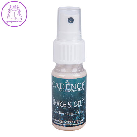 Textilná farba Cadence,sprej,25ml,trbliet. zlatá