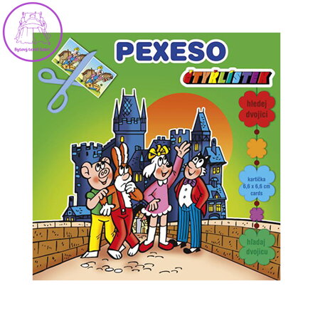 Pexeso Akim - Štvorlístok s Maxi kartičkami
