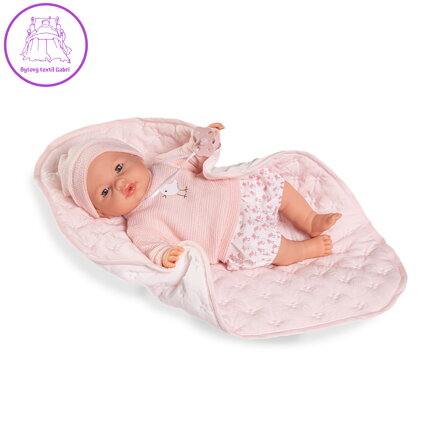 Panenka Bimba s prošívanou dekou 37 cm, se zvukem Panenka Bimba s prošívanou dekou 37 cm, se zvukem