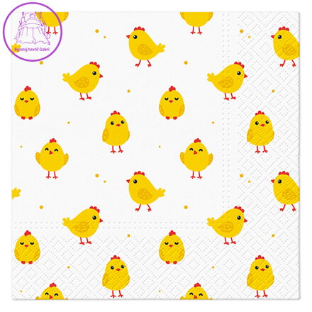 Ubrousky TaT 33x33cm Cute Chicken