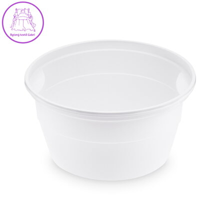 Miska (PP) biela O127mm 500ml [50 ks]