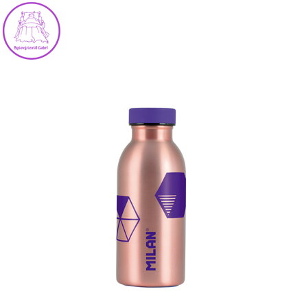 Izotermická láhev z nerezové oceli 354 ml měděná série, lila