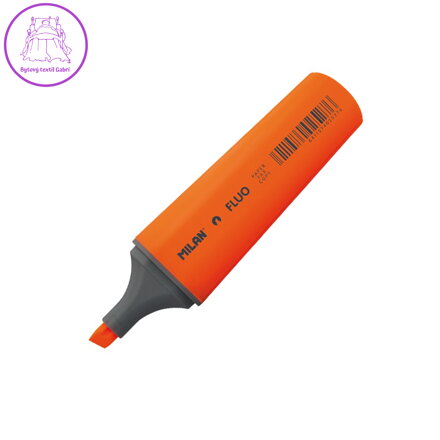 Zvýrazňovač MILAN Fluo Marker - oranžový