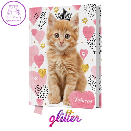 Memorial JUNIOR 14x18 cm, 80 listů - Princess