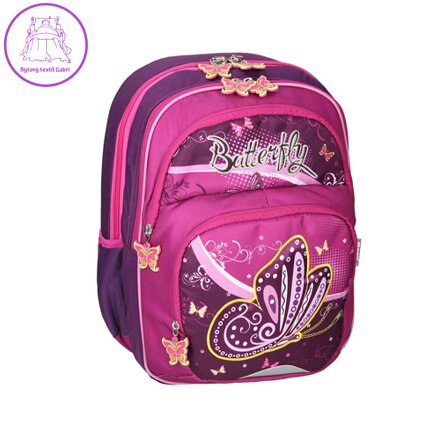 Školní batoh ergonomický, Butterfly