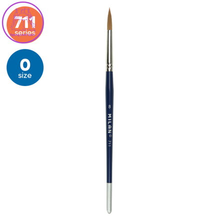 Štětec kulatý MILAN Fine Selection č. 0 - 711