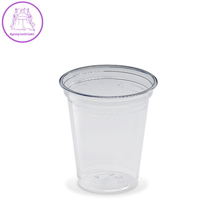 Kelímek (rPET) čirý Ø95mm 0,3L [50 ks]