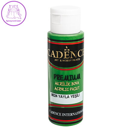 Akrylová farba CADENCE Premium, zelená, 70 ml