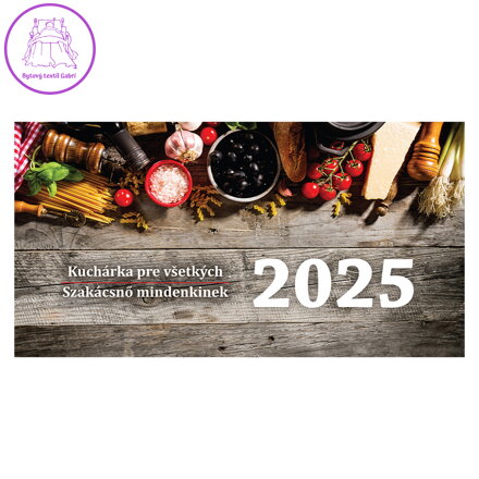 Kalendár stolový 2023 Kuchárka pre všetkých / Szakácsnő mindenkinek (SK/HU)