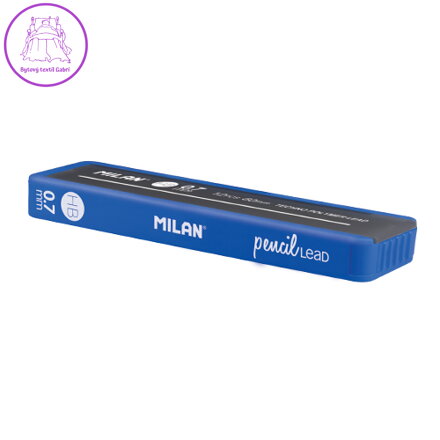 Grafitové tuhy MILAN HB/0,7 mm, 12 ks