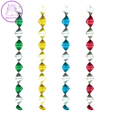 Spirály lesklé 60 cm (4 ks v bal.)