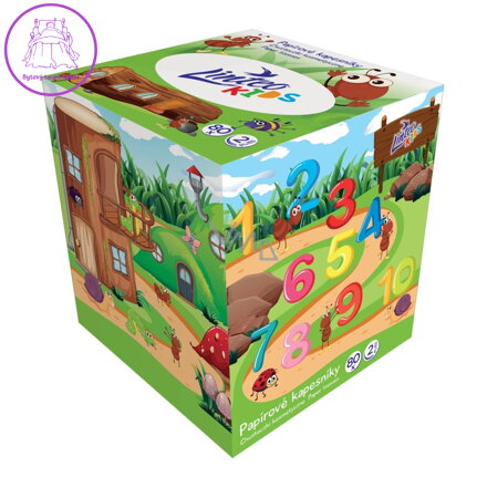 Kosmetické ubrousky Linteo Kids 80 ks (2-vrstvé)