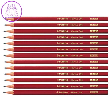 Ceruzka STABILO Schwan 306, 2B/HB/H