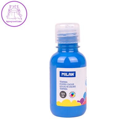 Barva temperová 125ml oranžová