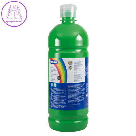 Barva temperová 1000ml světle zelená