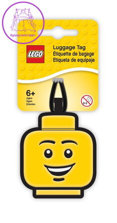 LEGO Iconic Jmenovka na zavazadlo - hlava kluka