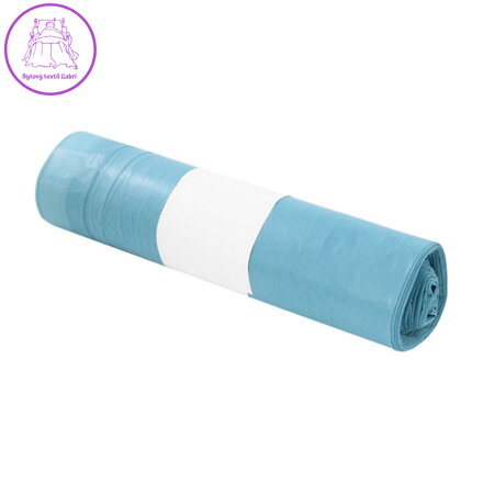 Pytle na odpad LDPE 50 x 60 cm, zatahovací modré 30 l / 15 ks, 30 mic