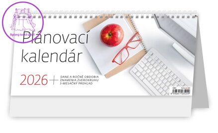 Stolní kalendář 2026 Plánovací kalendář